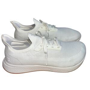 Flux Adapt Runner White Gum Mens Size 12.5 Running Athletic Walking Knit Shoes